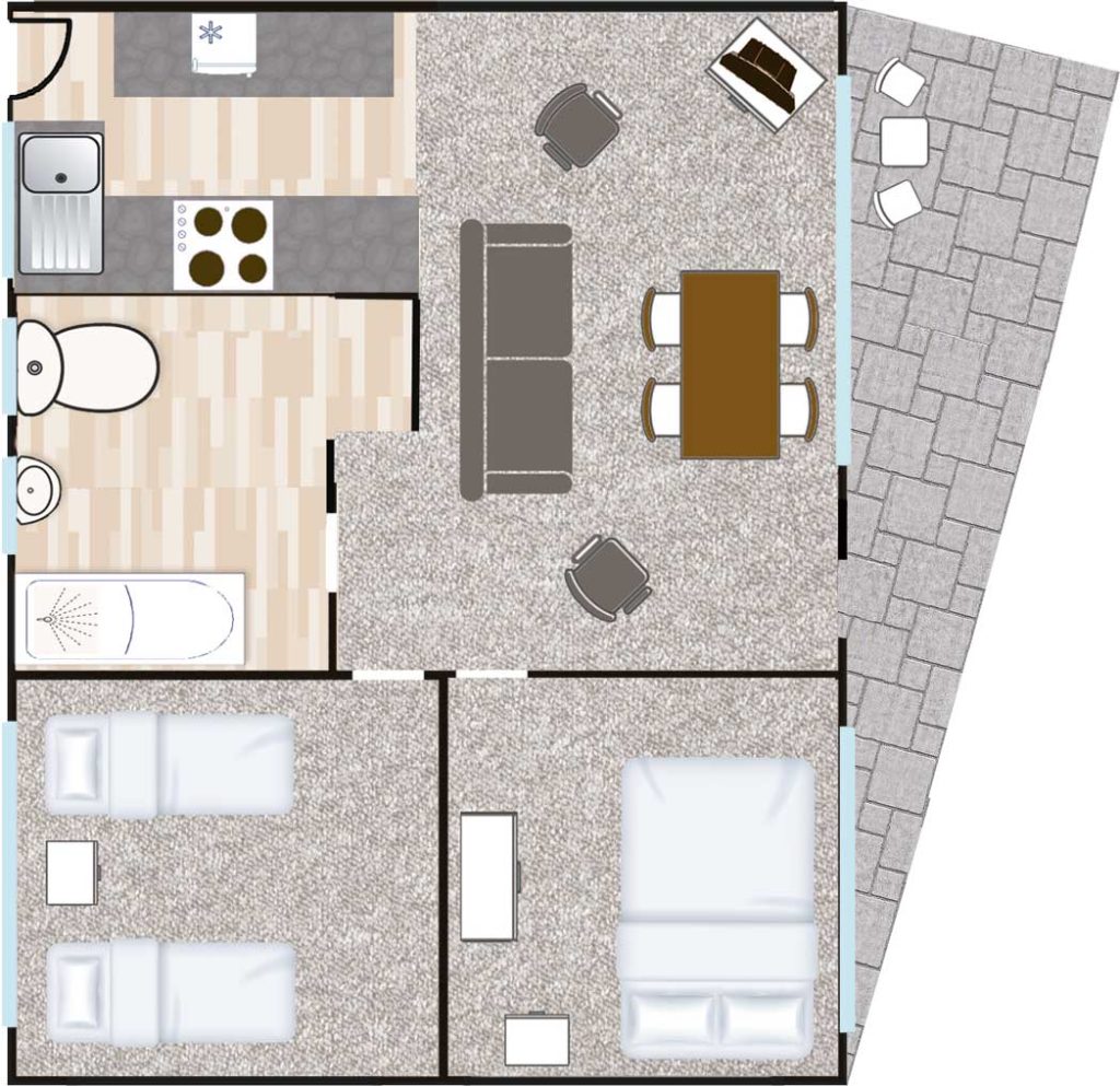 The Decks Floor Plan