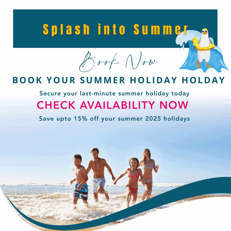 Book your summer holiday at Braddicks Image