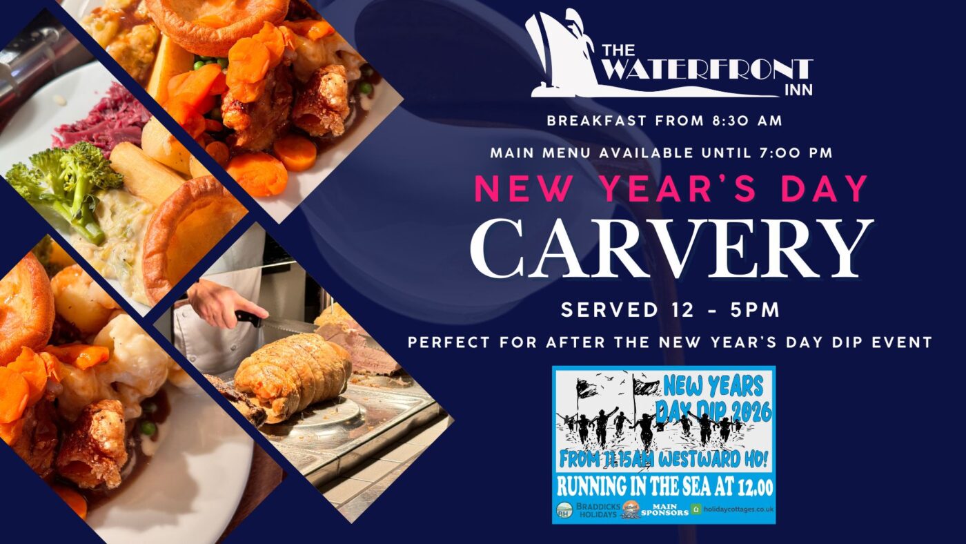 New Years Day Carvery at The Waterfront